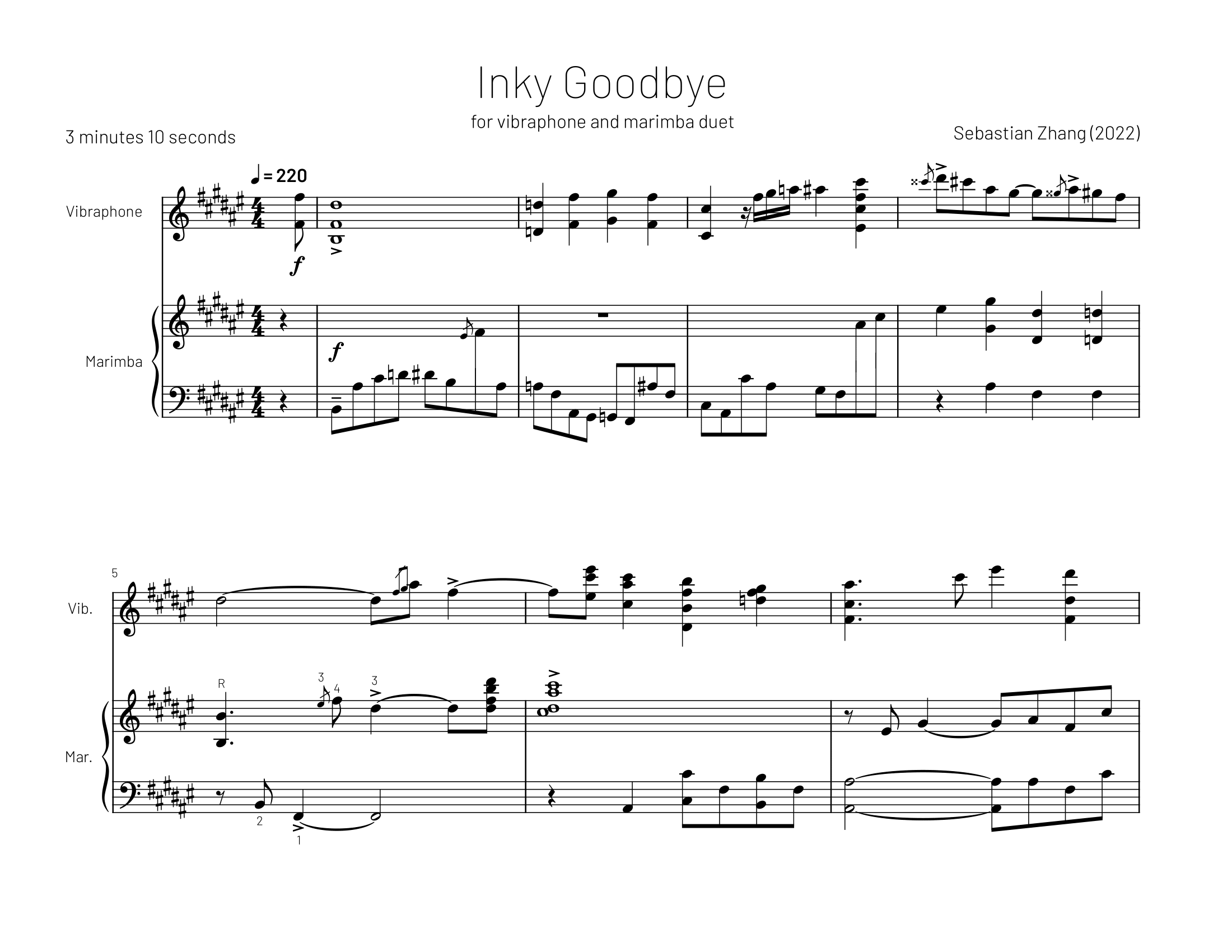Inky Goodbye Page 1