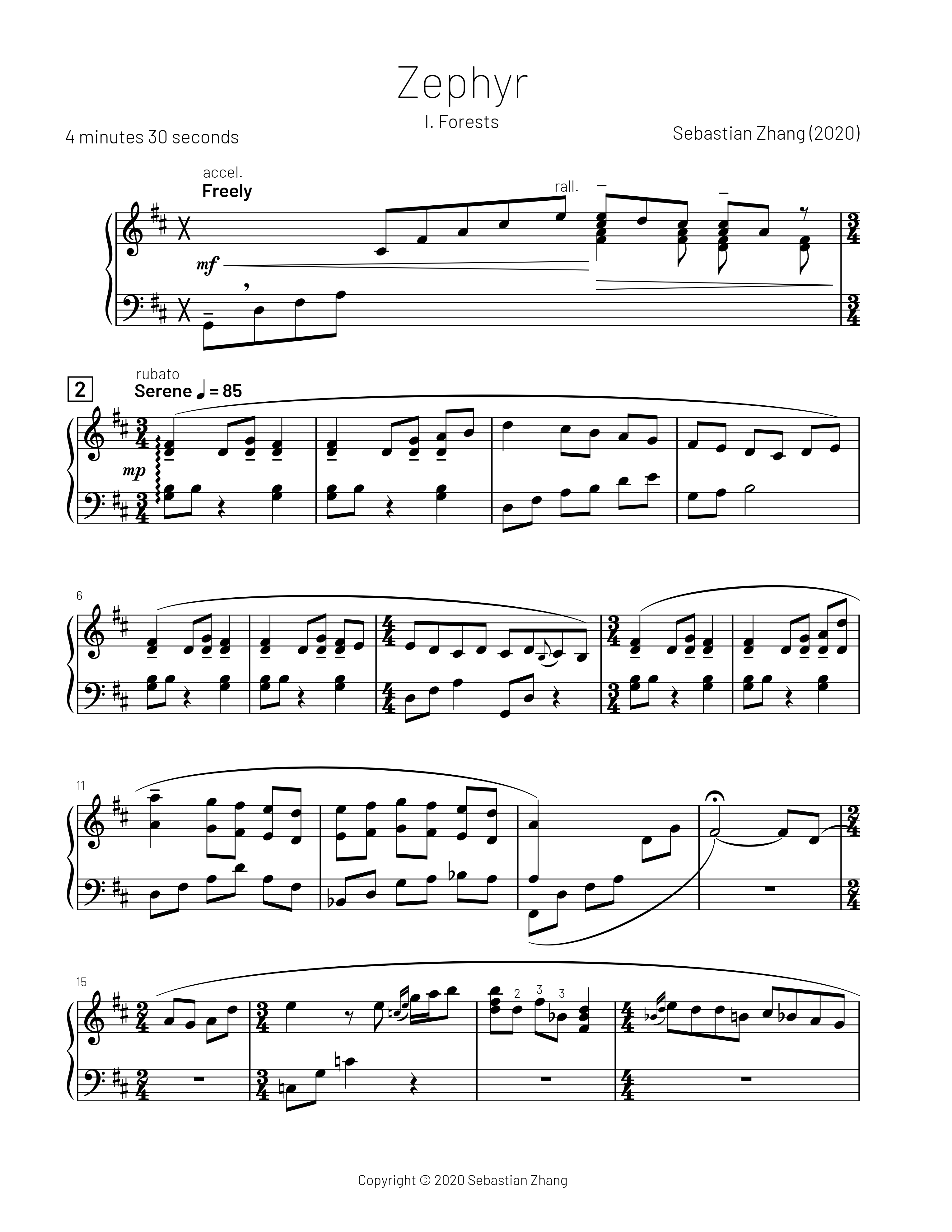Zephyr I Page 1